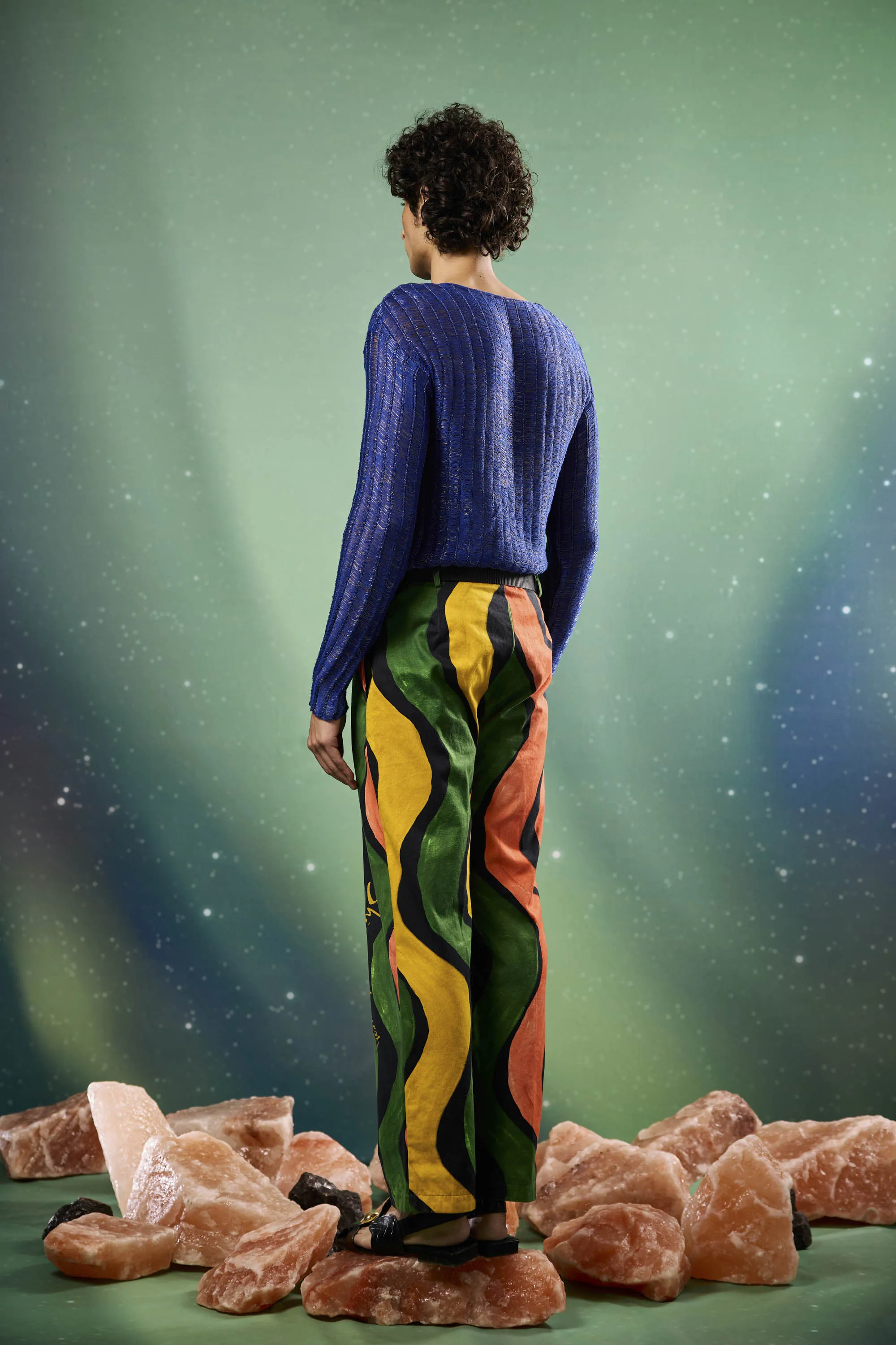 Aurorays Belted Trouser