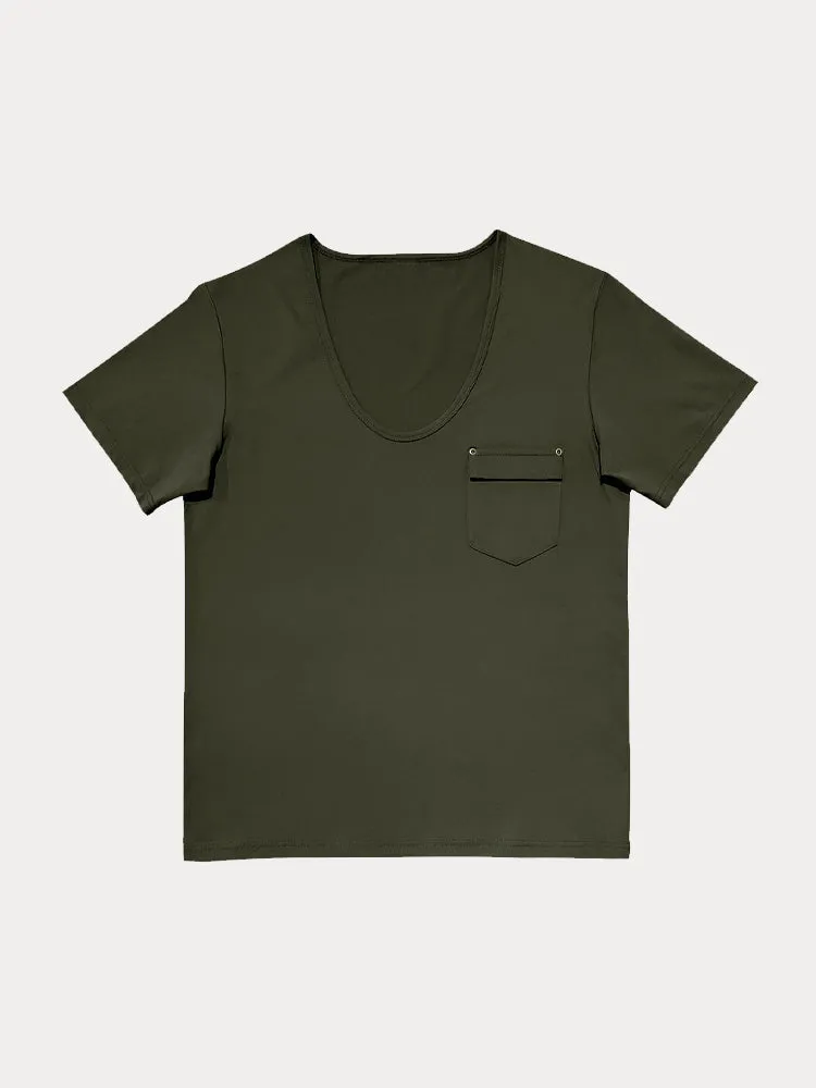 Casial Versatile U-Neck Tee