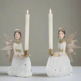 Celestial Angel Candle Holders Set 28-328836