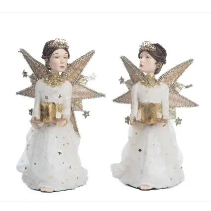 Celestial Angel Candle Holders Set 28-328836