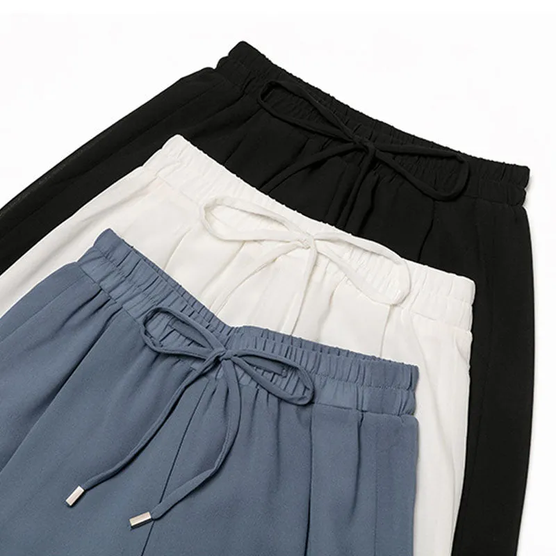 Chiffon Wide Leg High Waist Culottes