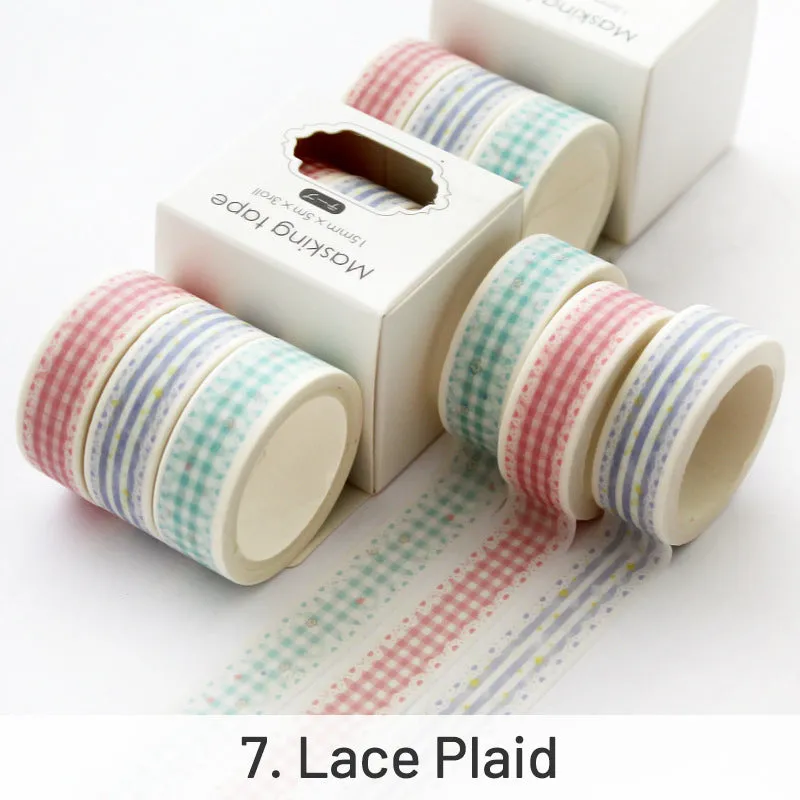 Creative Sakura Oil Painting Starry Sky Boxed Washi Tape Set