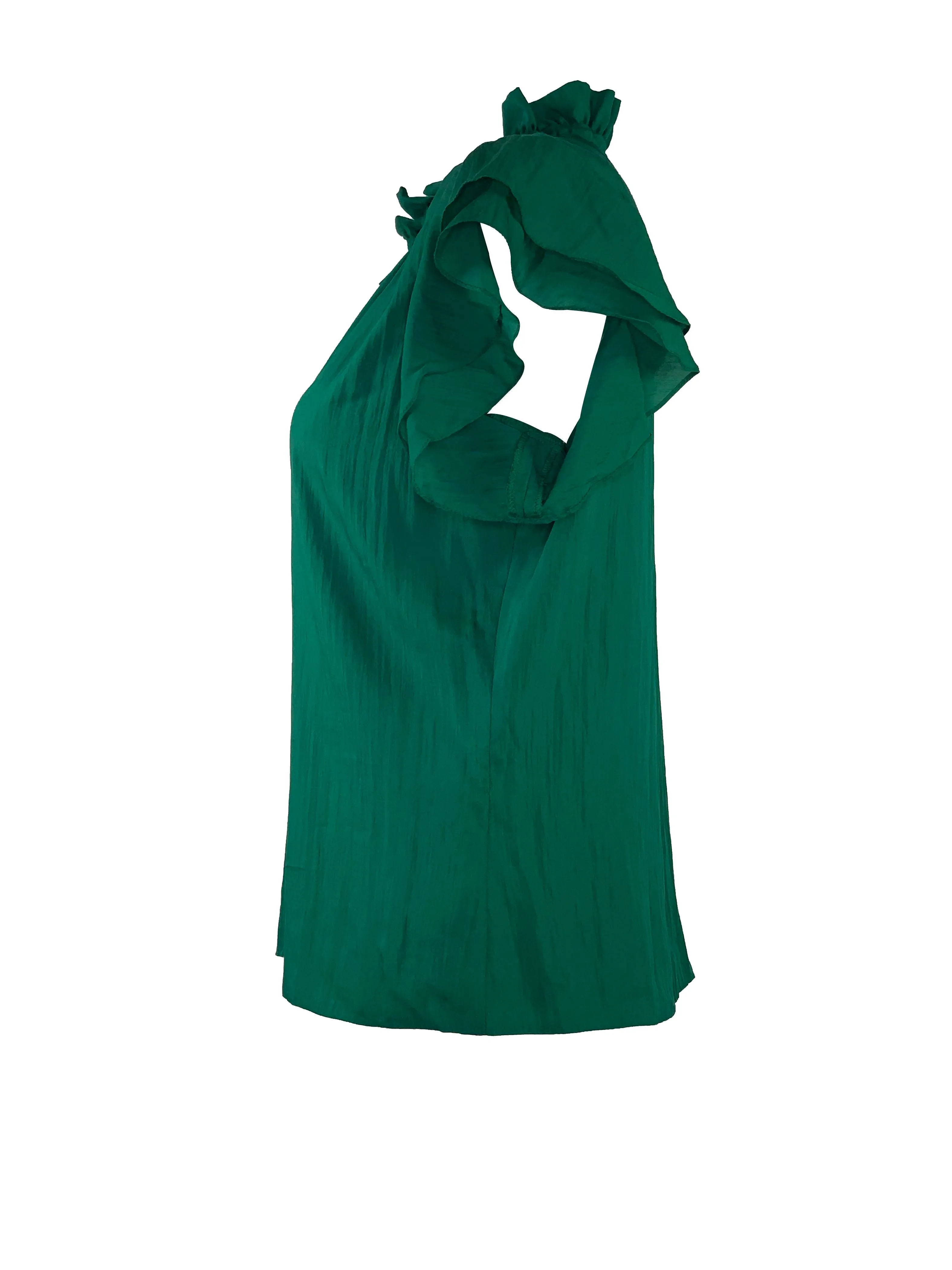Emerald blouse by KonaCoco
