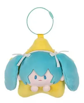 Hatsune Miku - Hatsune Miku Starry Night Plushie Keychain BEMOE