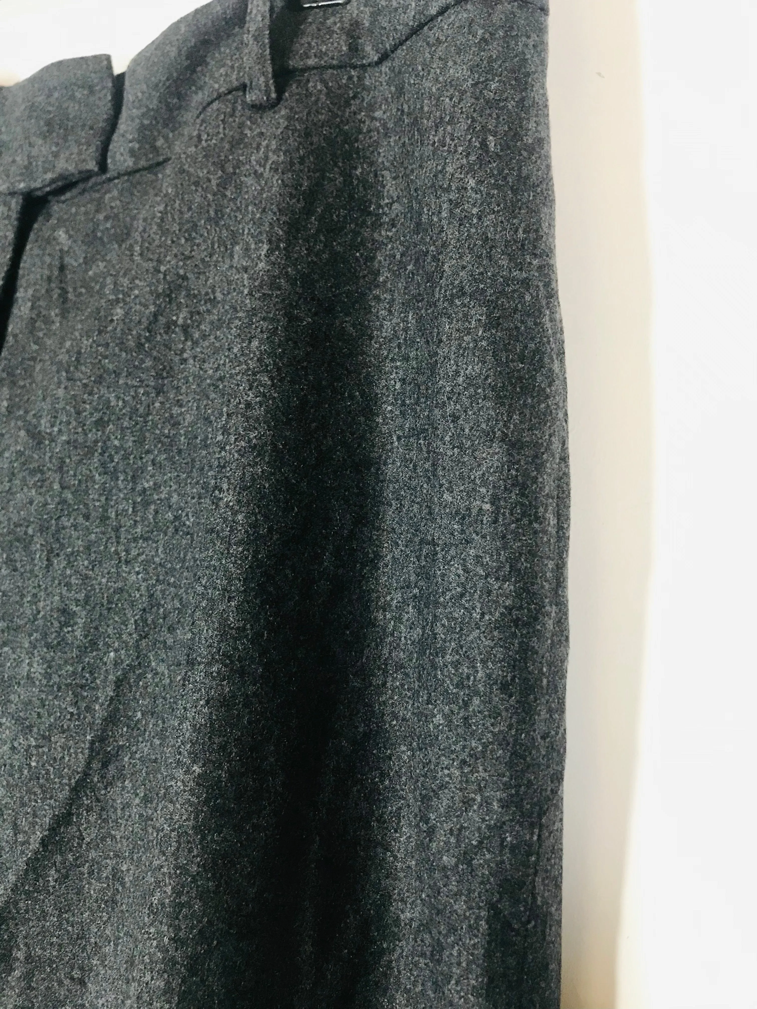 Hobbs Women's Wool Smart Culottes Trousers | UK14 | Grey
