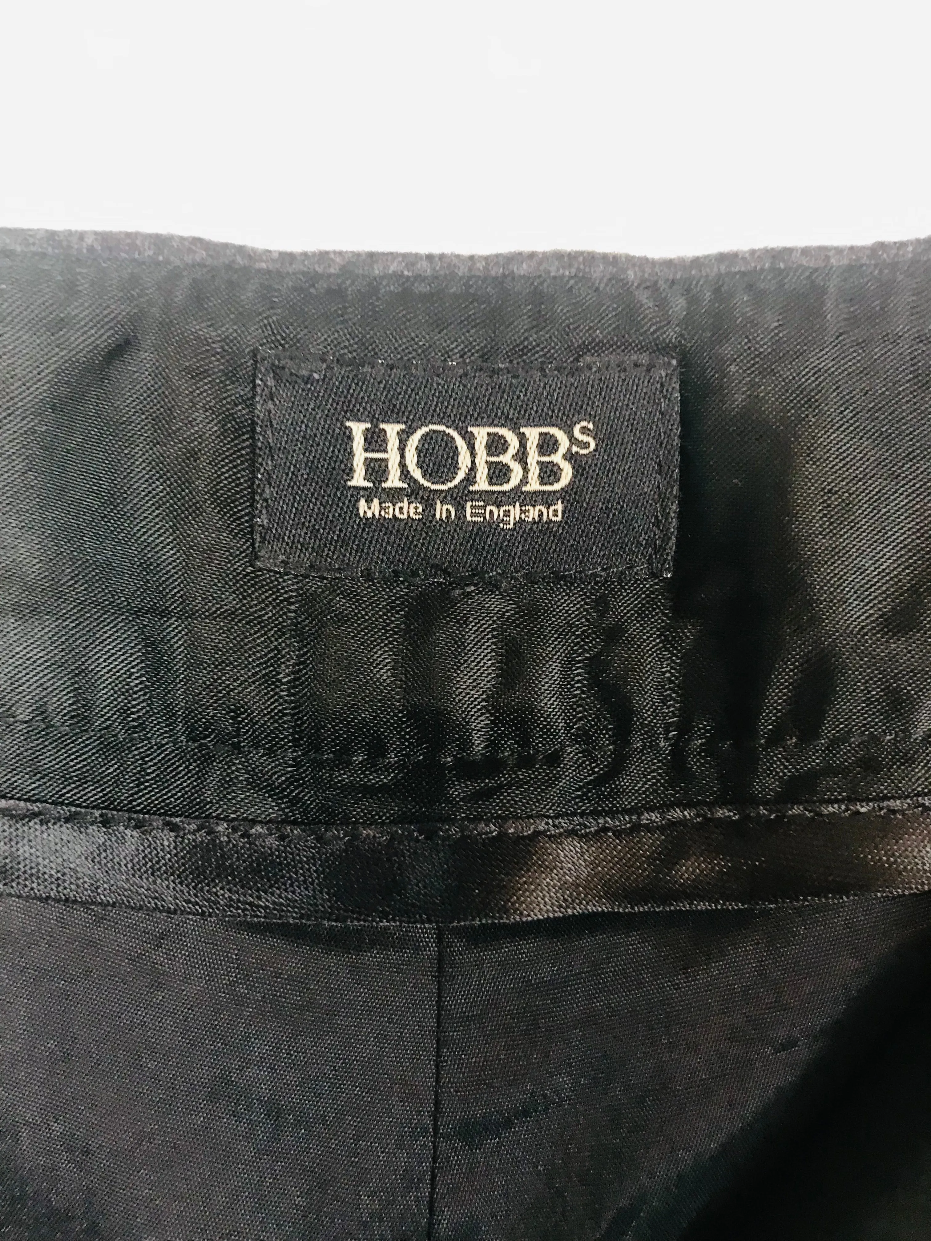 Hobbs Women's Wool Smart Culottes Trousers | UK14 | Grey