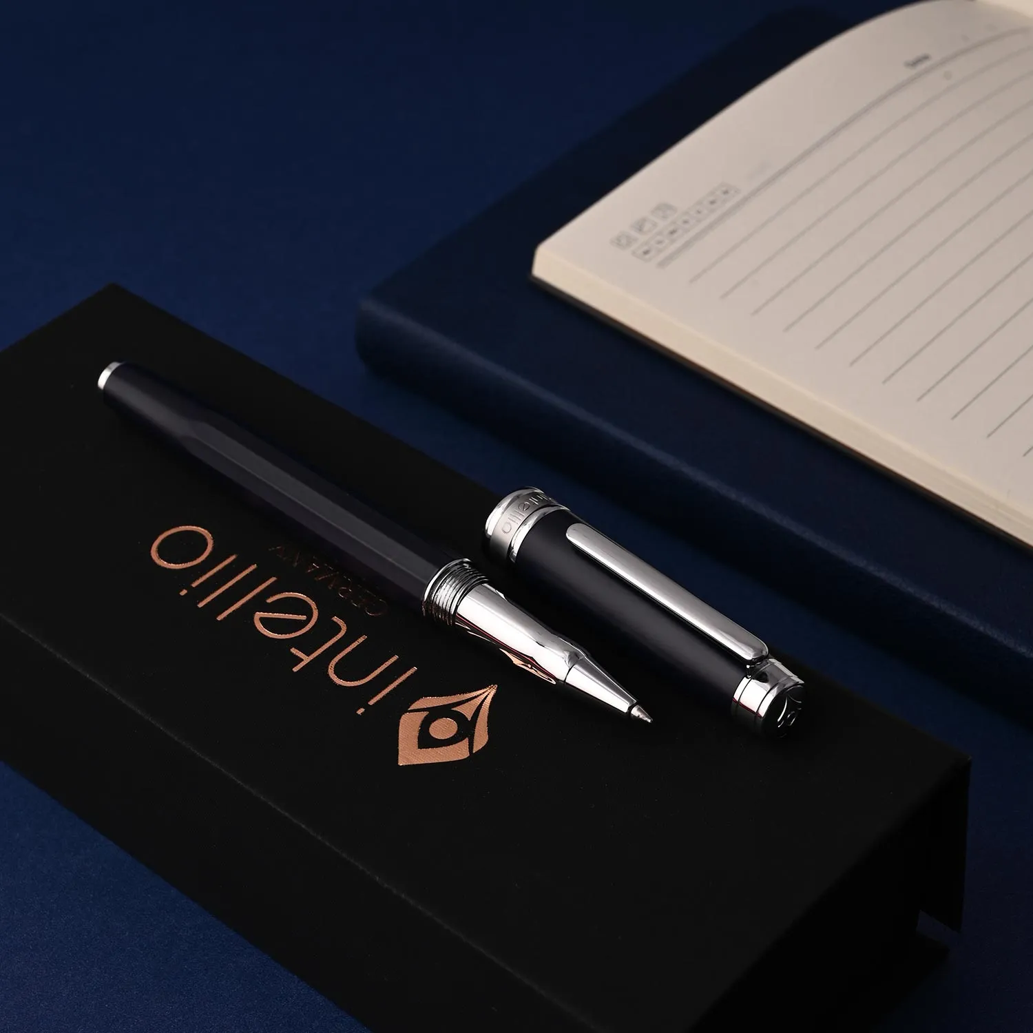 Intellio Mystique Roller Ball Pen - Starry Blue CT