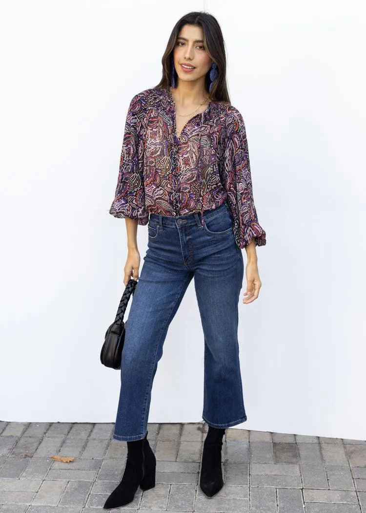 KUT Charlotte High Rise Fab Ab Culottes