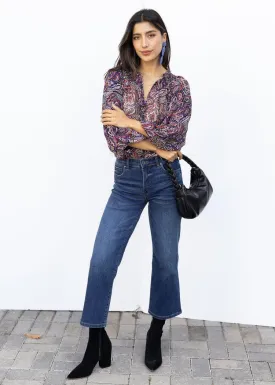 KUT Charlotte High Rise Fab Ab Culottes
