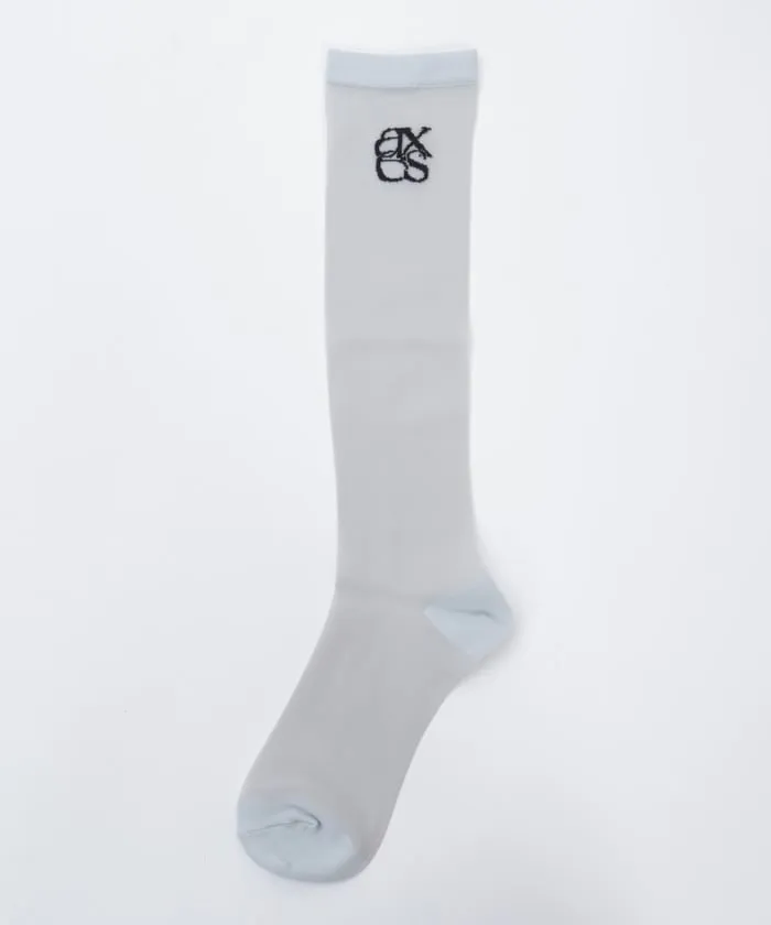 Logo Sheer High Socks