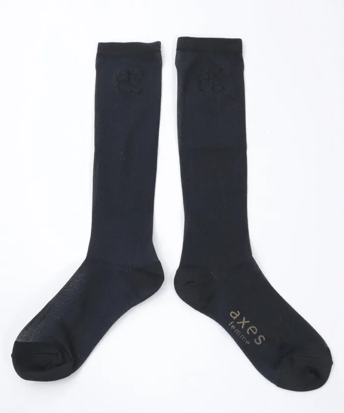 Logo Sheer High Socks