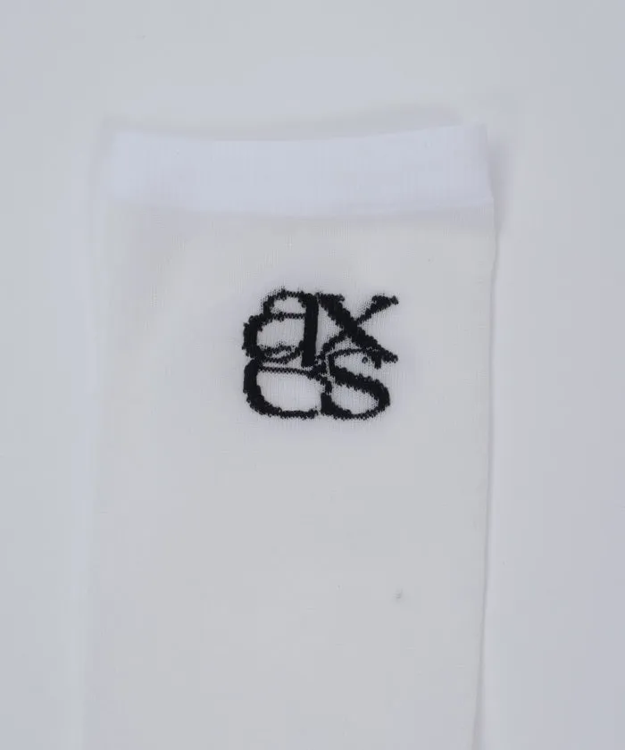 Logo Sheer High Socks