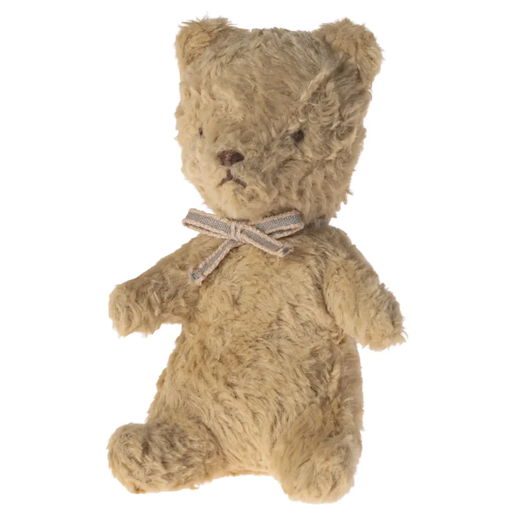 Maileg Toys My First Teddy Soft Toy Sand Blue