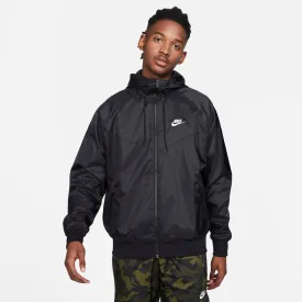 Nike Sportswear Windrunner Hooded Jacket Black / White