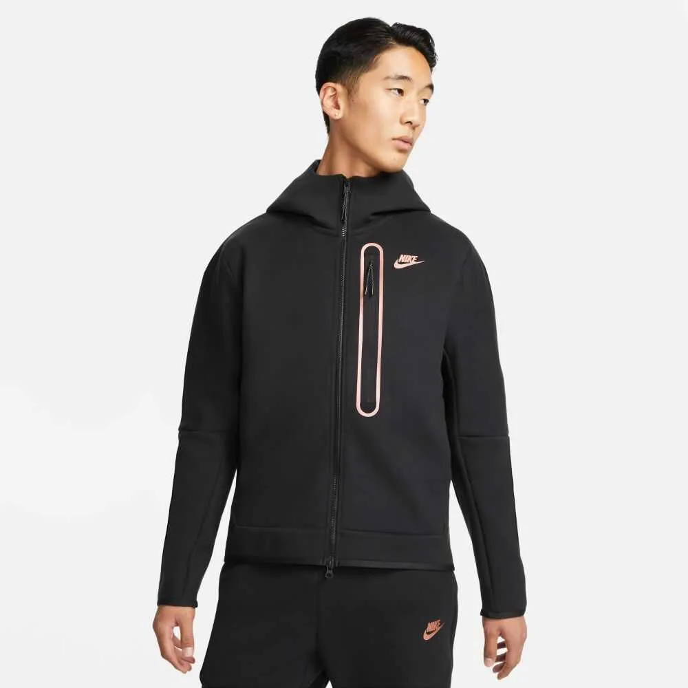 Nike Tech Fleece Windrunner Full Zip Men's Hoodie Black dd4802-010