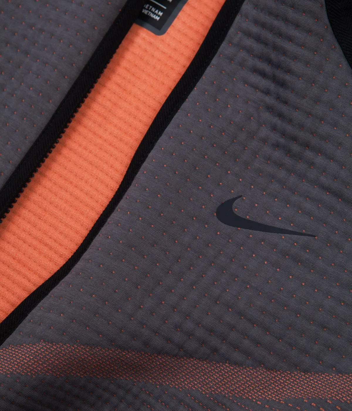 Nike Tech Pack Windrunner Full Zip Hoodie - Dark Grey / Turf Orange / Black