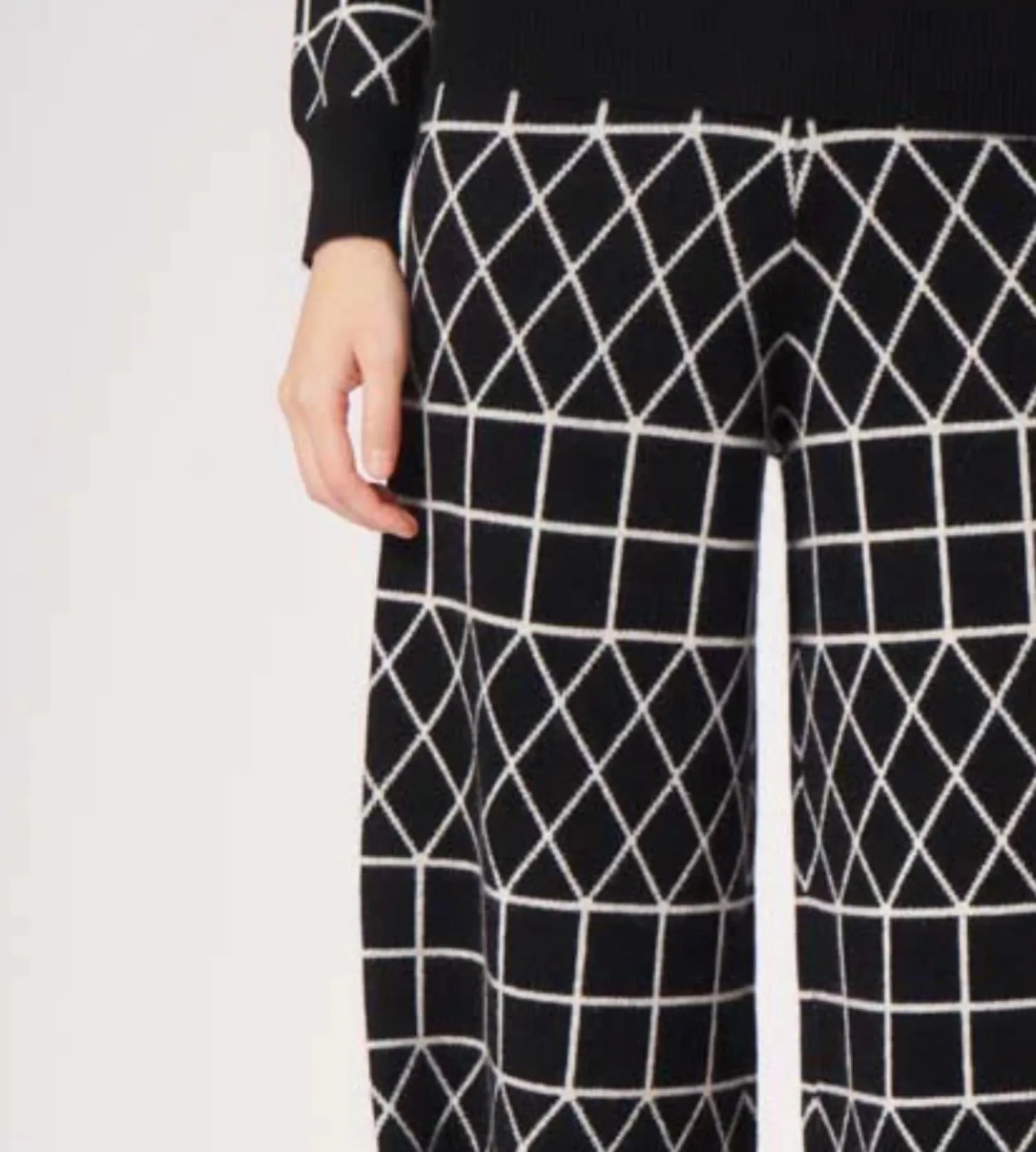 PAULINA Pant Black 100% Cashmere