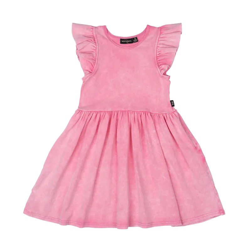 Rock Your Baby Pink Grunge Dress