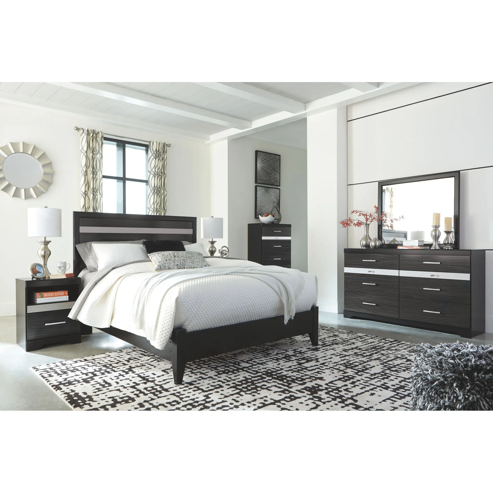 Starberry 3 Piece Panel Bed