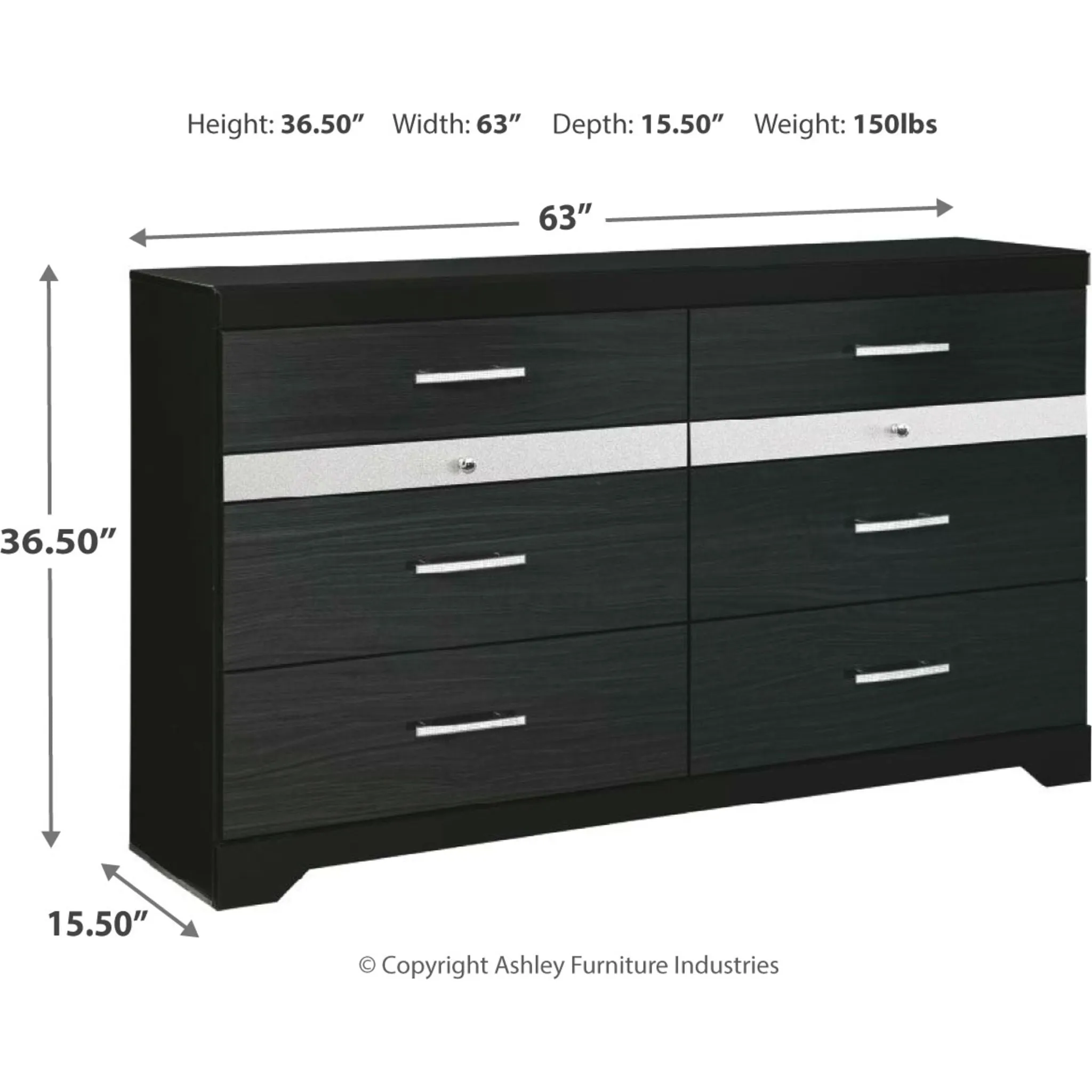 Starberry Dresser - Black