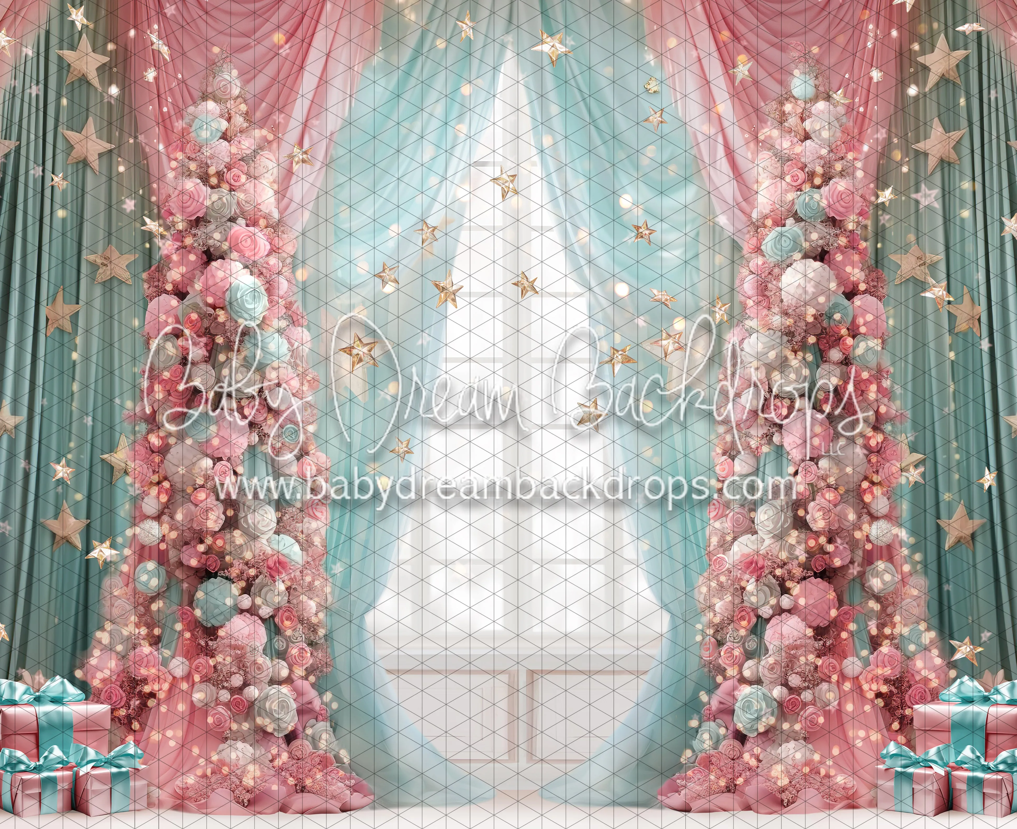 Starry Christmas Curtains (JA)
