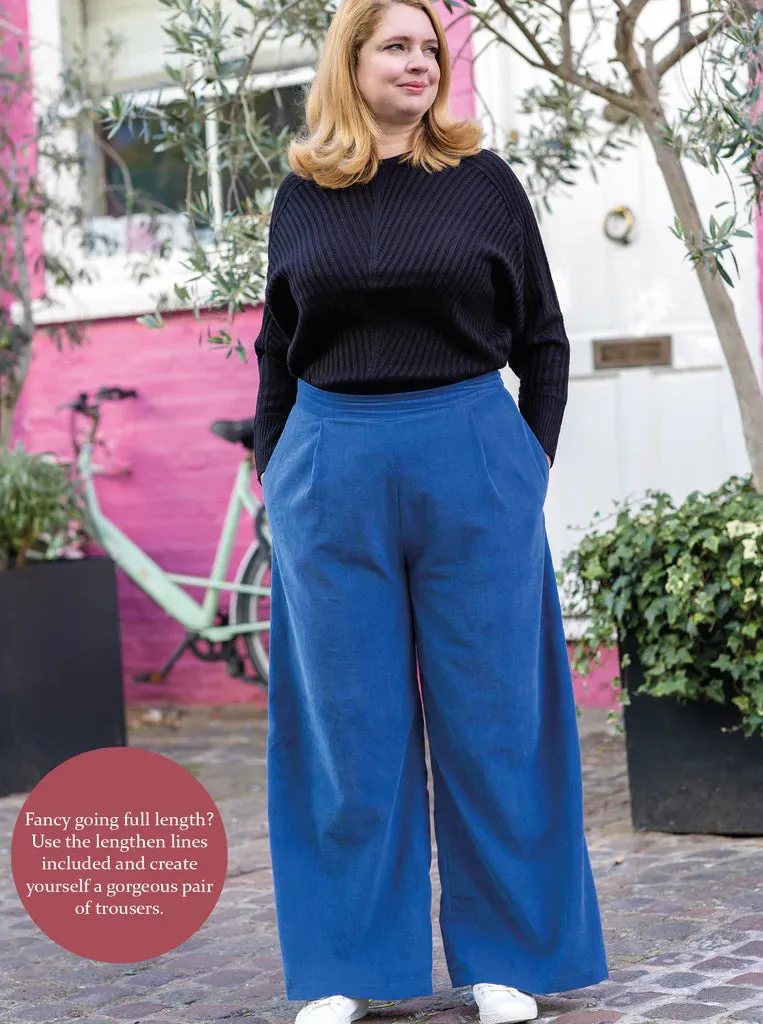 THE AVID SEAMSTRESS • The Culottes Sewing Pattern