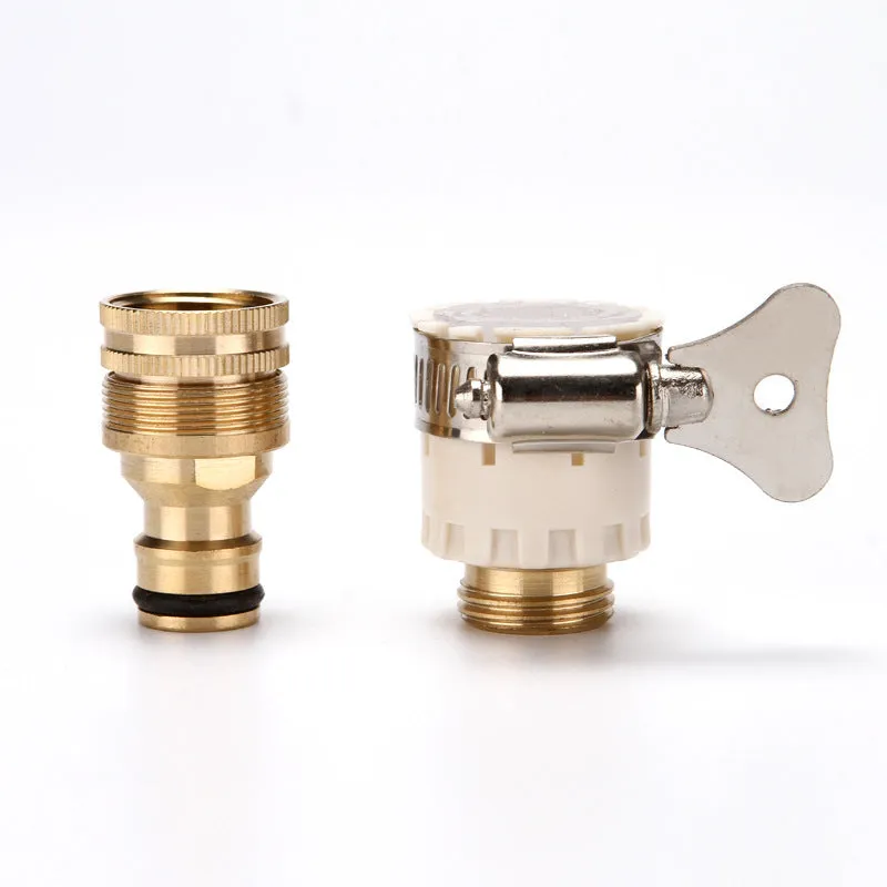 Versatile Copper Kitchen Faucet Set