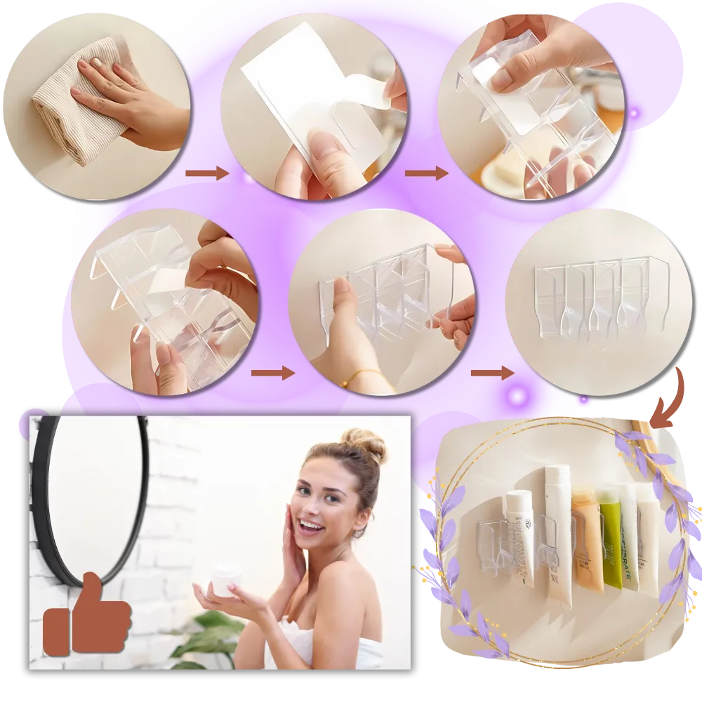Versatile Skin Care Rack