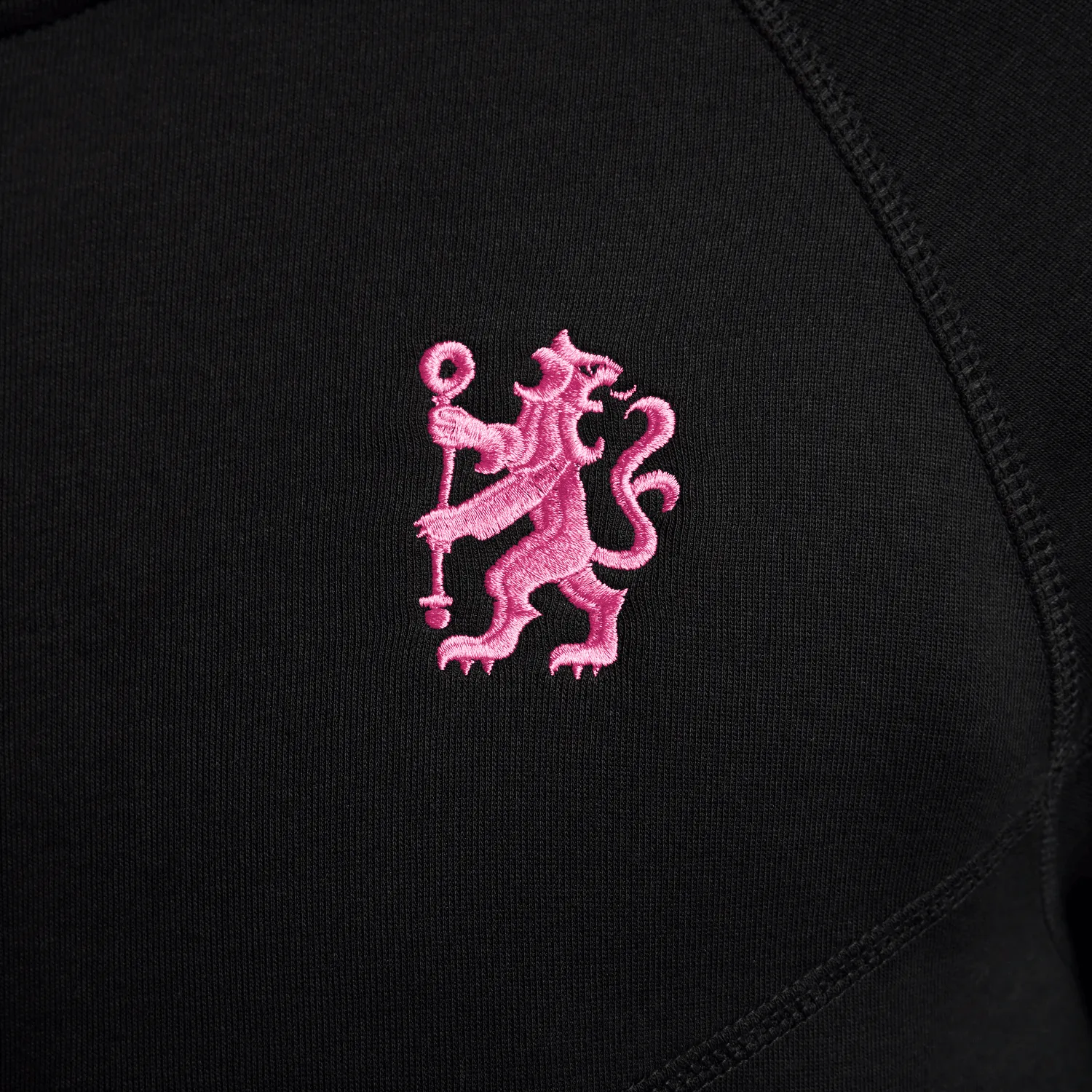 Veste Chelsea Tech Fleece 2024/2025 - Noir/Rose