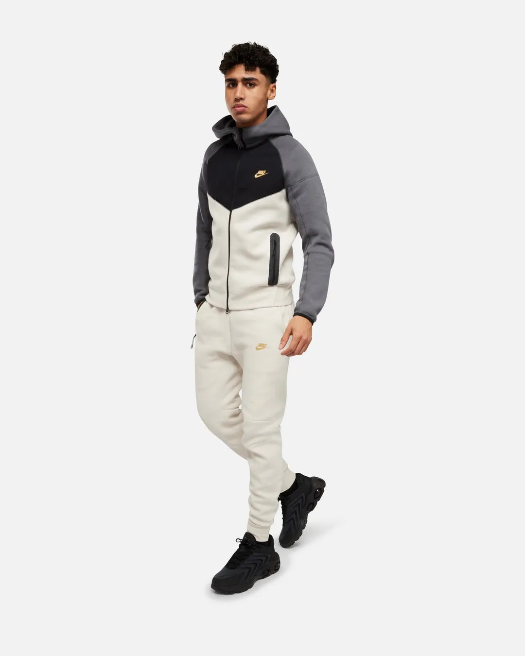 Veste Nike Tech Fleece -  Beige/Gris/Noir