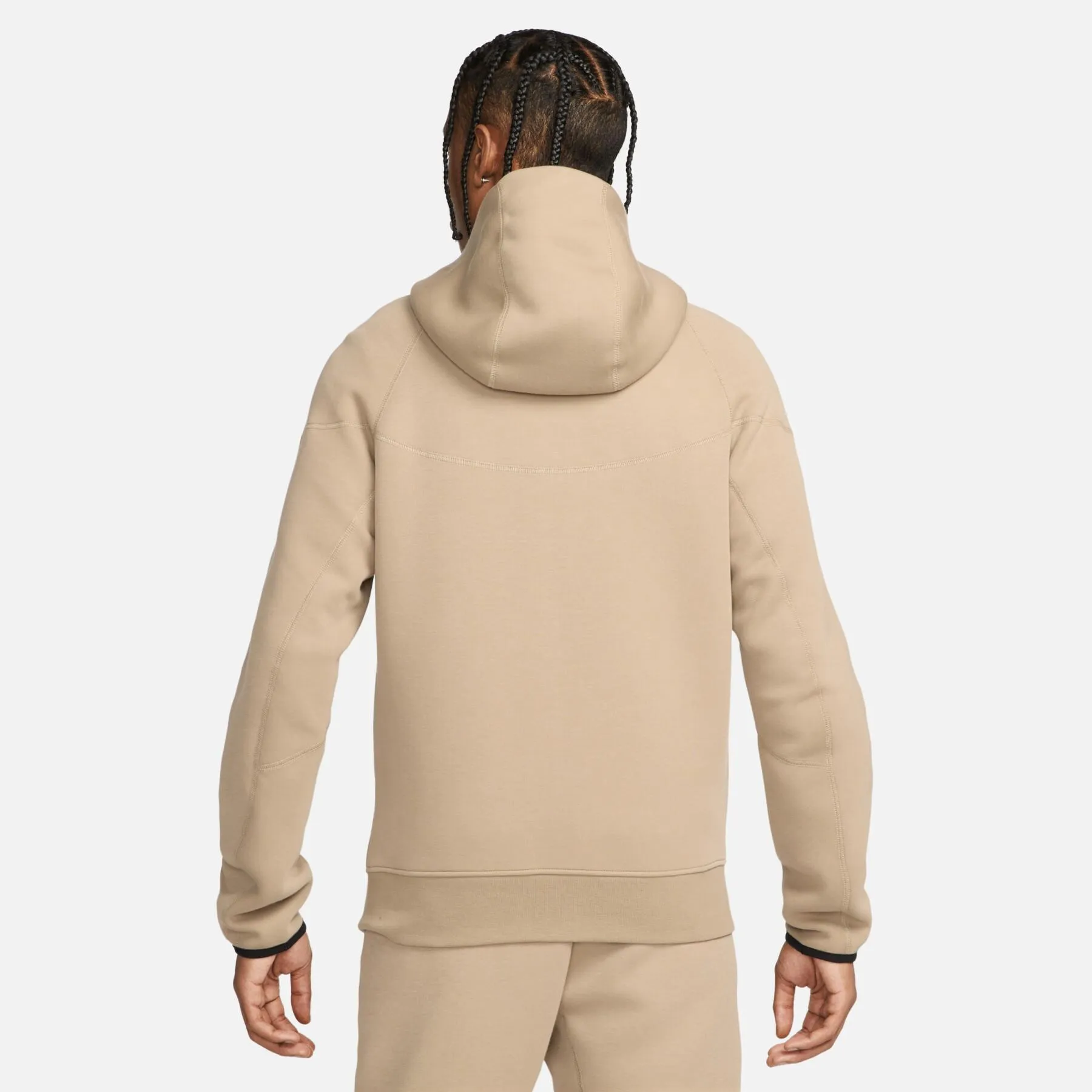 Veste Nike Tech Fleece Windrunner - Marron