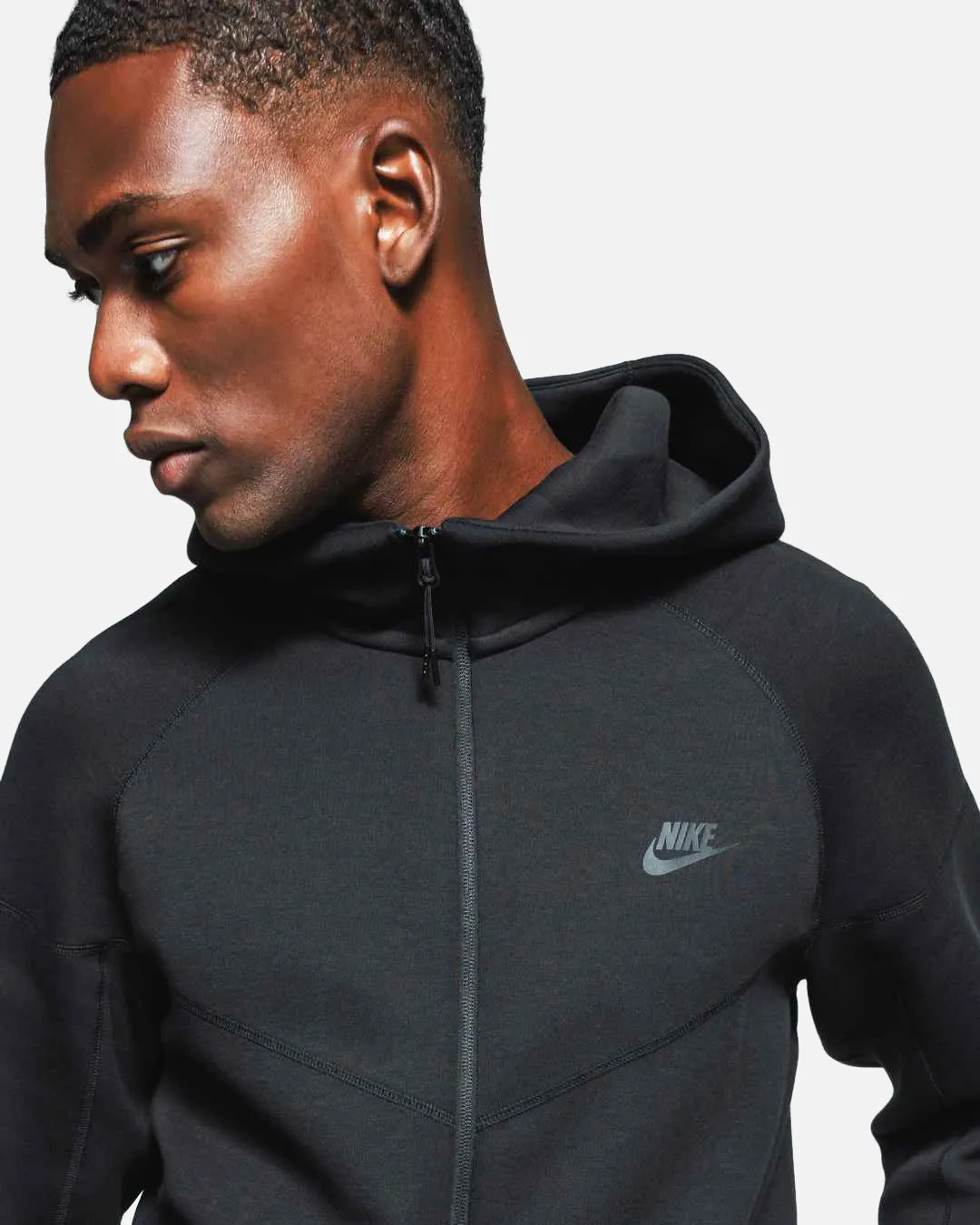 Veste Nike Tech Fleece Windrunner - Noir