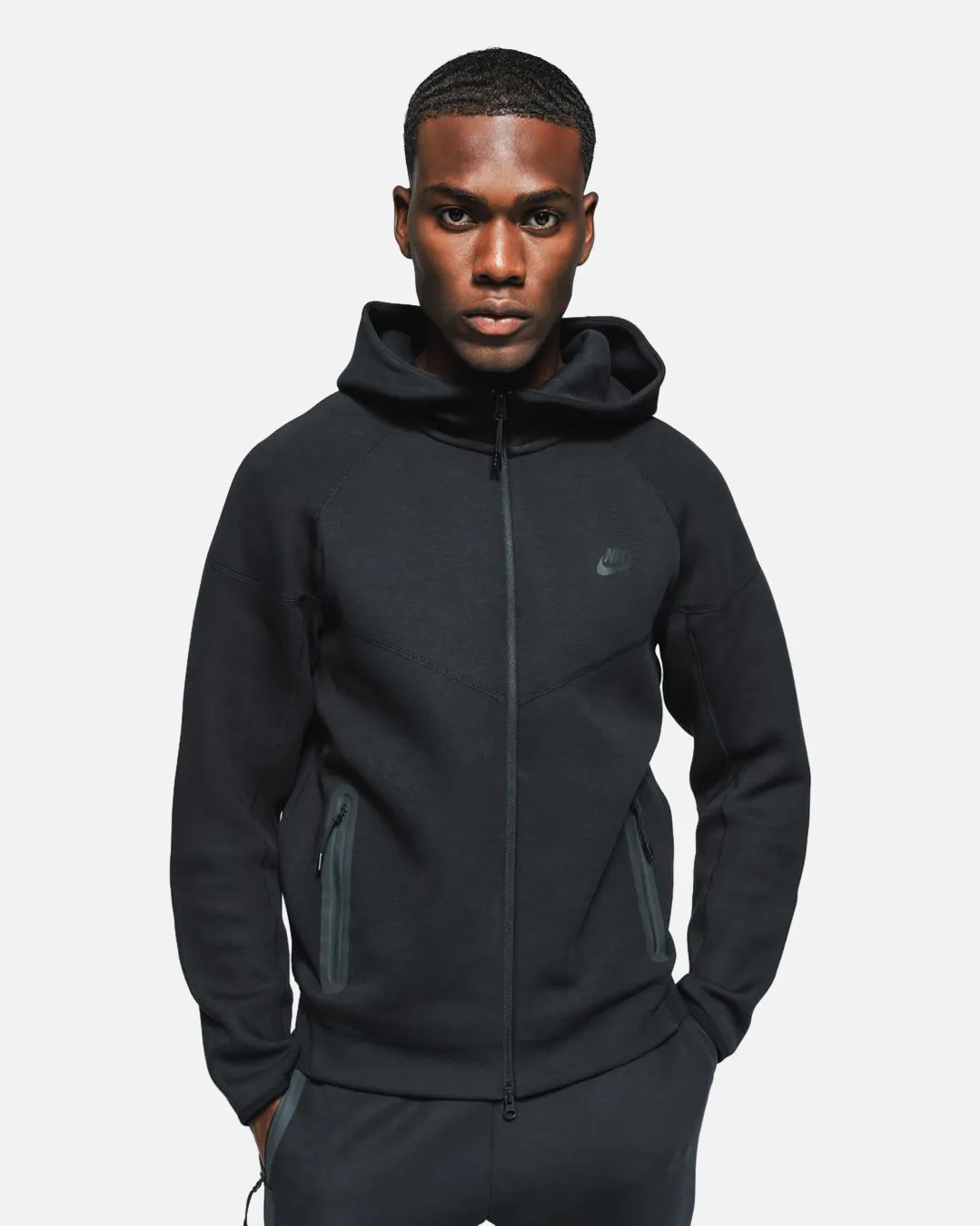Veste Nike Tech Fleece Windrunner - Noir