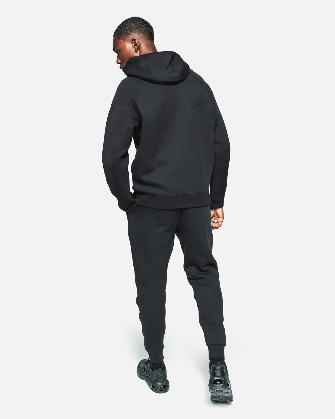 Veste Nike Tech Fleece Windrunner - Noir