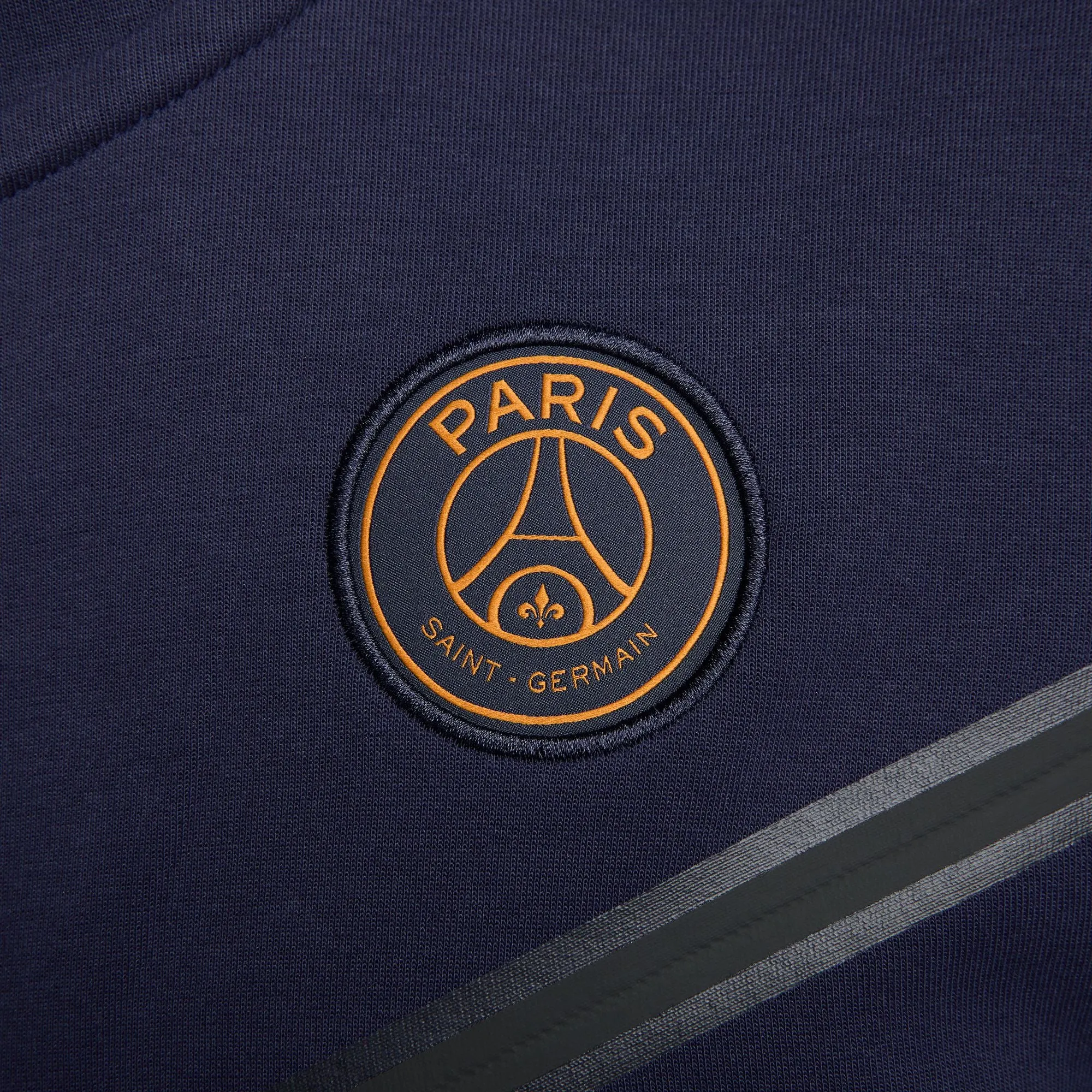 Veste PSG Tech fleece 2023/2024 - Bleu/Or