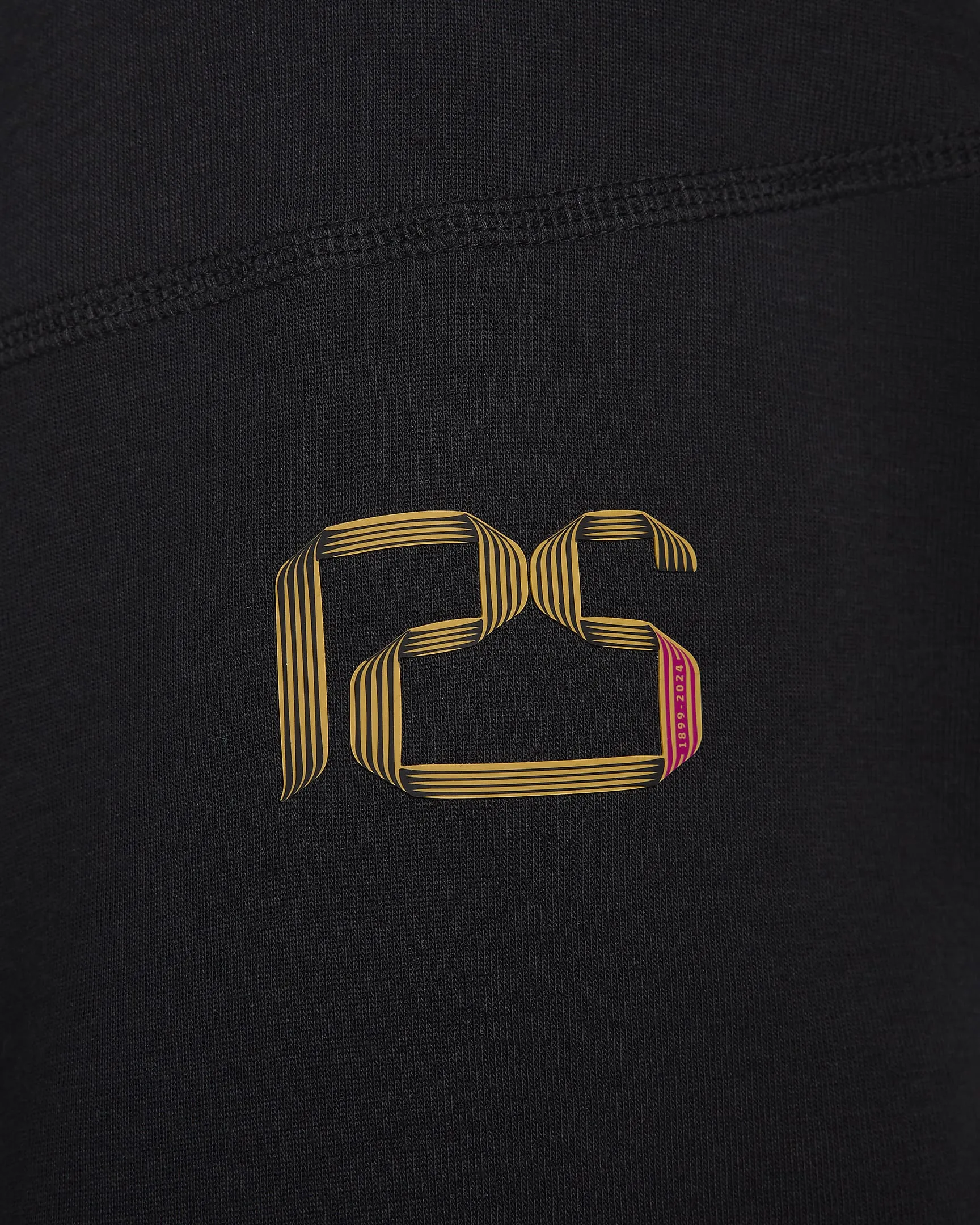 Veste Tech Fleece FC Barcelone 2024/2025 - Noir/Doré