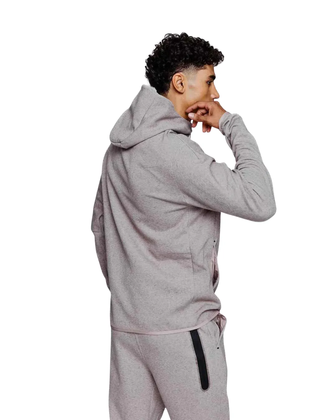 Veste Tottenham Tech Fleece 2023/2024 - Taupe