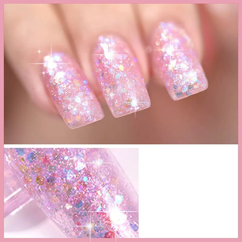 Vibrant Starry Sky Nail Polish Glue