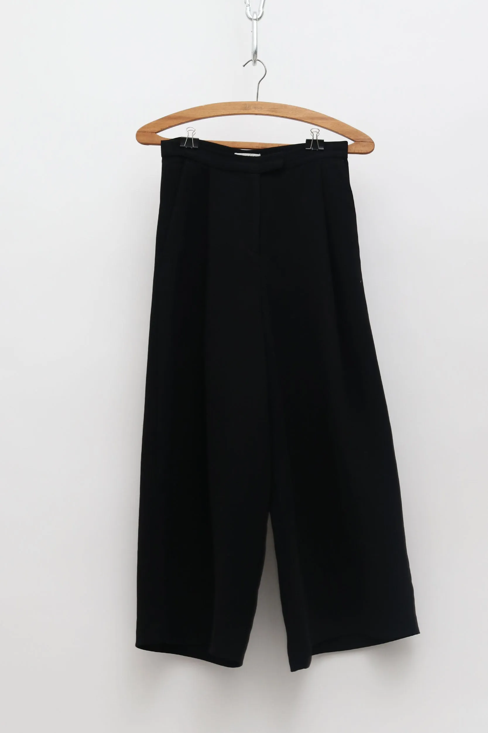 Wide Leg Crepe Culotte