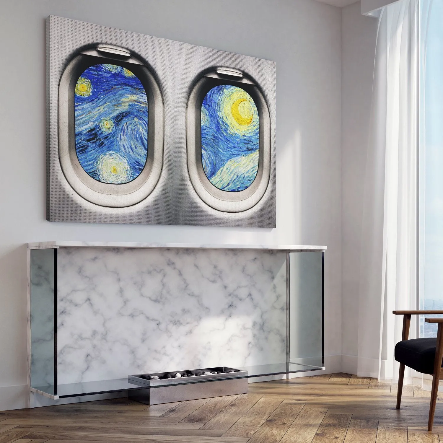 Window Seat Starry Night
