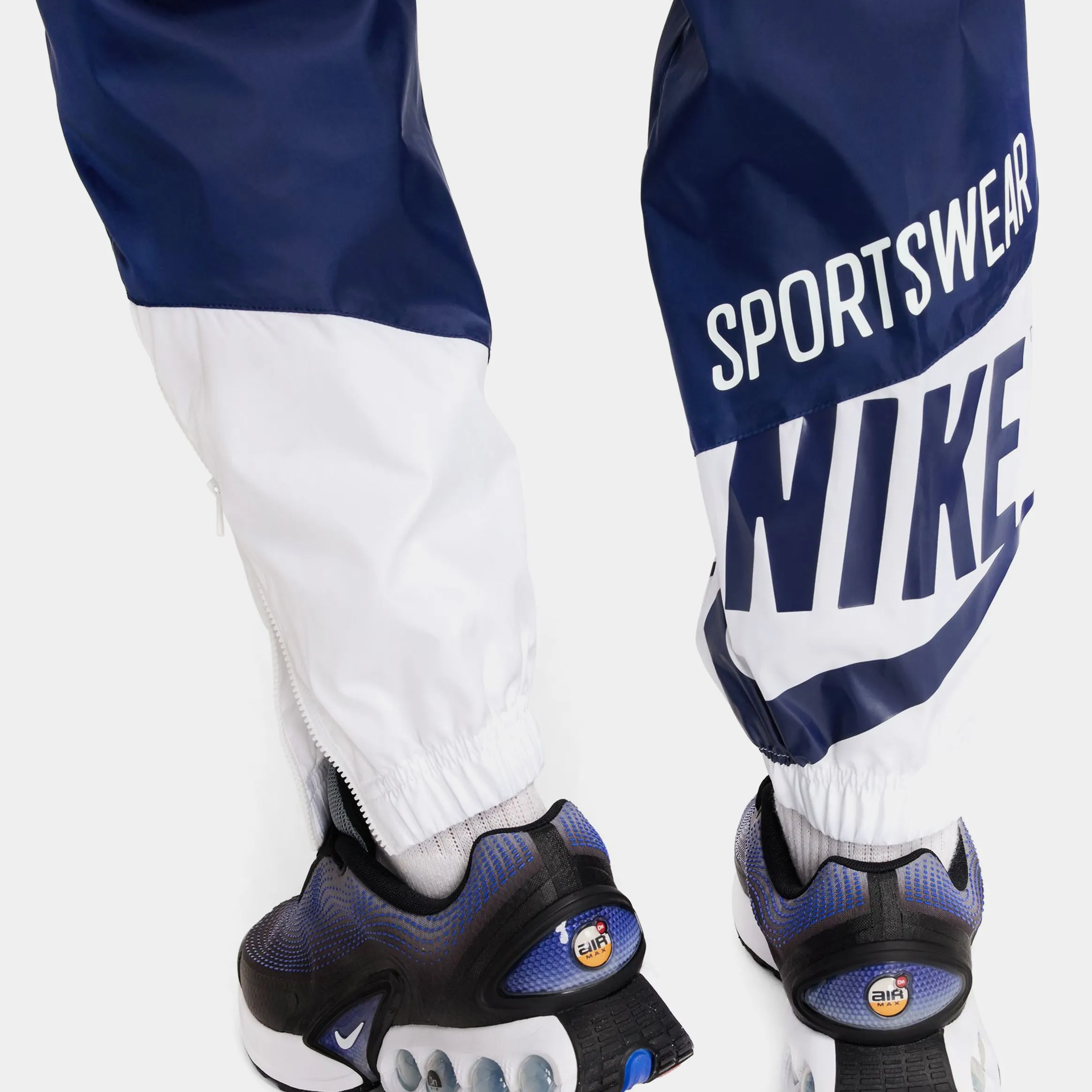 Windrunner Lined Woven Mens Pants (Blue Void/White/Sail)