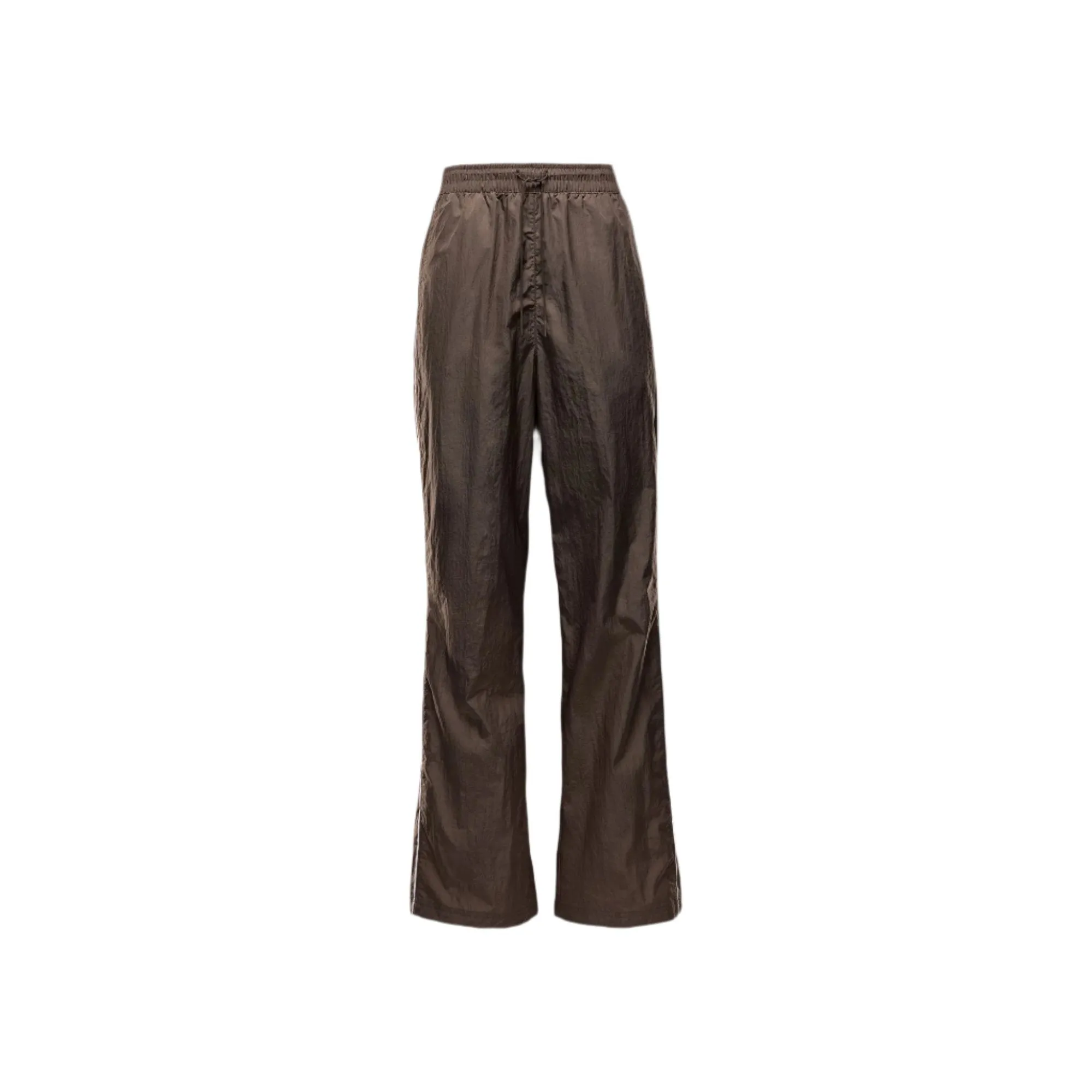 Women's Nike High Waisted Woven Windrunner Pants - "Ironstone"